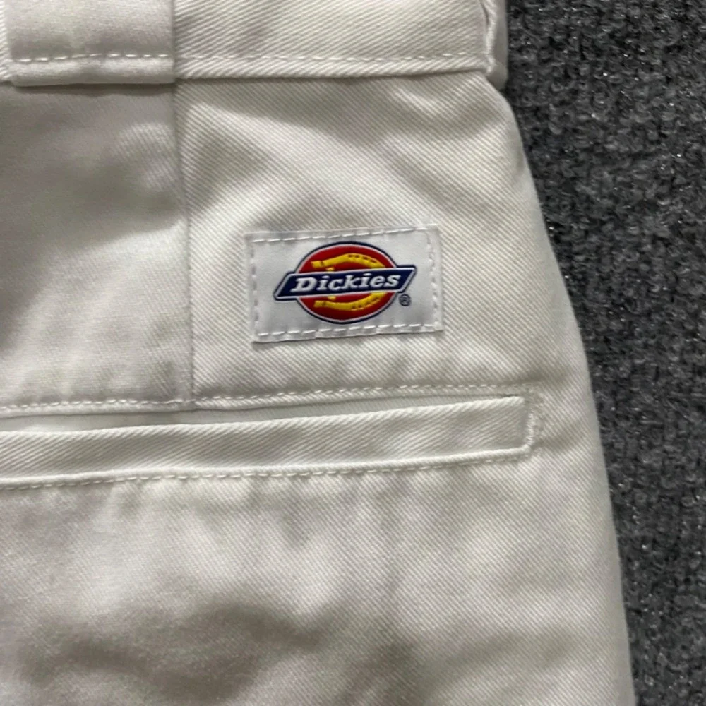 Dickies 874 Original Fit Work Pants Mens 29x30 White Straight Leg Chino 29x29